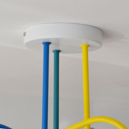LED Dječji nadgradni luster OXFORD 3xE27/15W/230V