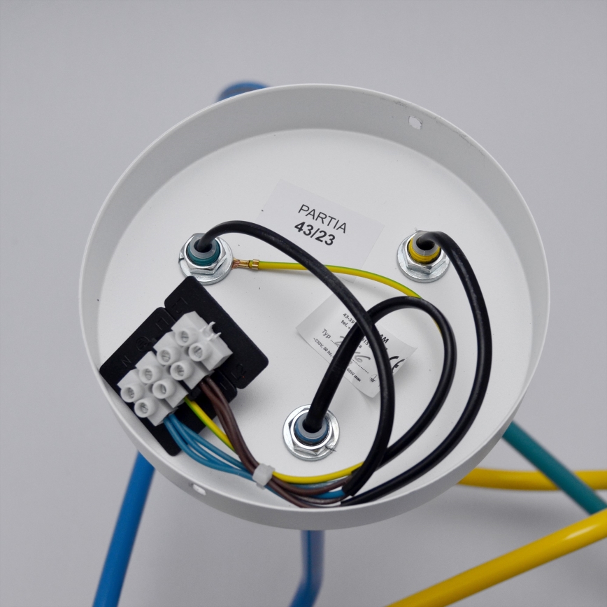LED Dječji nadgradni luster OXFORD 3xE27/15W/230V