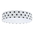 LED dječji stropni luster GALAXY KIDS LED/24W/230V točkice bijela/crna