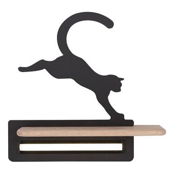 LED dječji zidni lampa s policom JUMPING CAT LED/5W/230V,