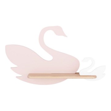 LED dječji zidni lampaš s policom SWAN LED/5W/230V,