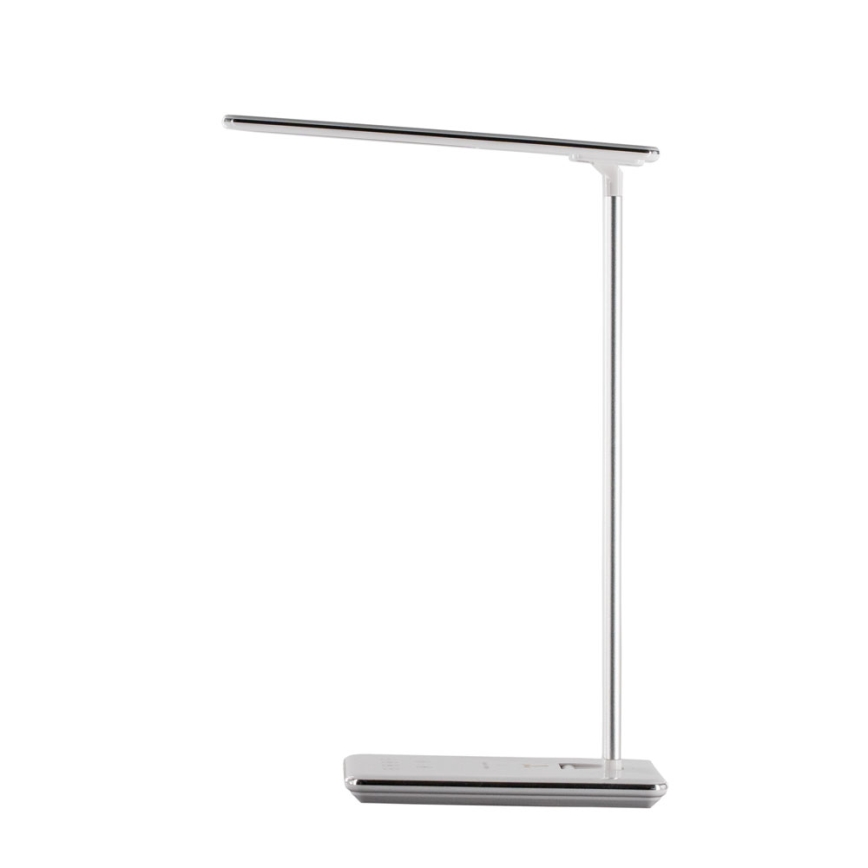 LED Dimmabilna stolna lampa na dodir s bežičnim punjenjem JOY LED/6W/230V + USB bijela