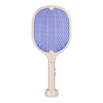LED električna ljepljiva lampa za insekte 2u1 500 mAh/5V bež