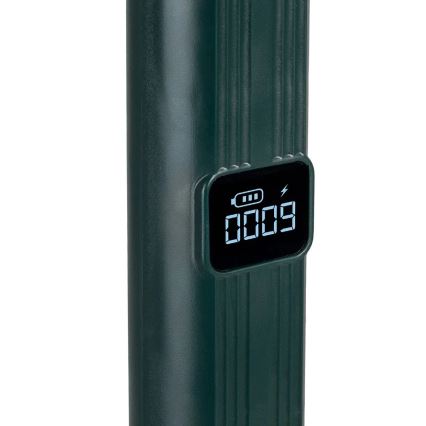 LED Električna zamka za insekte 2u1 s LCD zaslonom 1200 mAh/5V zelena