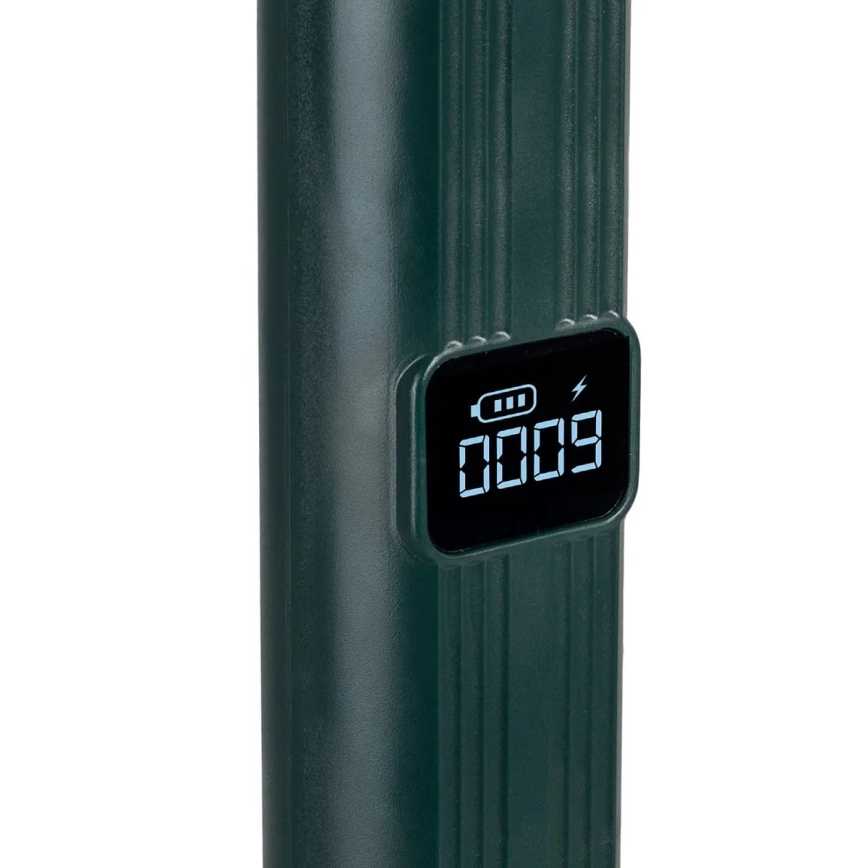 LED Električna zamka za insekte 2u1 s LCD zaslonom 1200 mAh/5V zelena