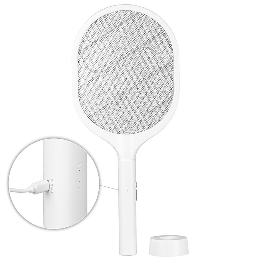 LED električna ljepljiva lampa za insekte 2u1 800 mAh/5V