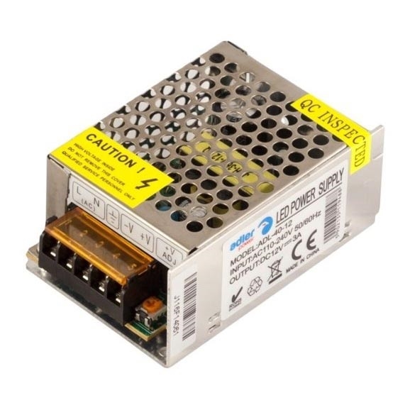 LED Električni transformator 40W/230V/12V DC