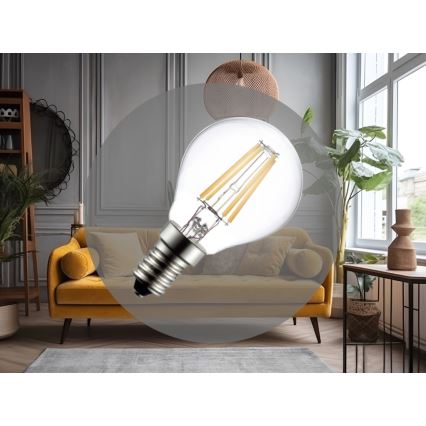 LED filament žarulja G45 E14/6W/230V 4000K