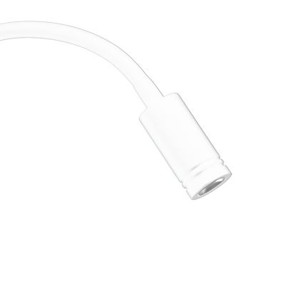LED Fleksibilna zidna lampica s USB portom BASE 1xLED/8W + 1xLED/2W/230V bijela