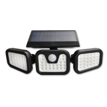 LED Fleksibilni solarni reflektor sa senzorom LED/15W/3,7V IP54 4500K
