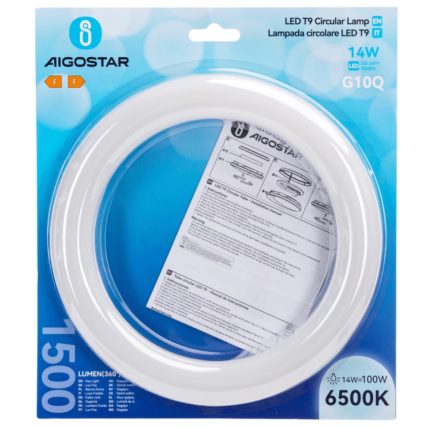 LED Fluorescentna cijev G10q/14W/230V 6500K - Aigostar