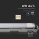 LED Fluorescentna svjetiljka za radne prostore T8 2xG13/10W/230V 6400K 60cm IP65