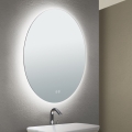 LED Grijano zidno kupaonsko ogledalo s pozadinskim osvjetljenjem FOCUS LED/25W/230V 3000/4200/6000K promjer 60 cm IP44