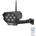 LED imitacijska sigurnosna kamera sa senzorom i solarnim panelom LED/5W/5,5V 800 mAh IP65 + daljinski upravljač