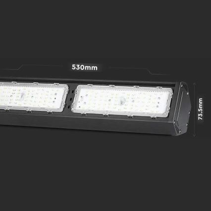LED Industrijska linearna svjetiljka High Bay SAMSUNG CHIP LED/100W/230V 4000K IP54