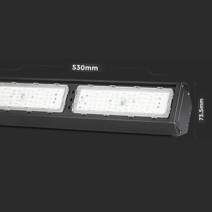 LED Industrijska linearna svjetiljka High Bay SAMSUNG CHIP LED/100W/230V 4000K IP54