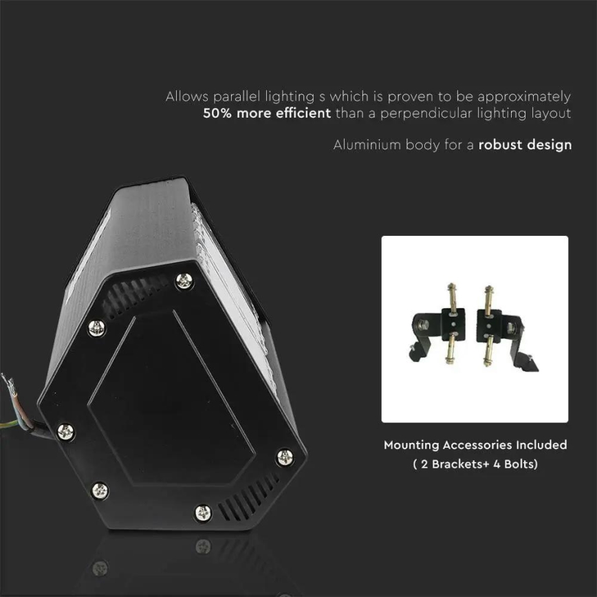 LED Industrijska linearna svjetiljka High Bay SAMSUNG CHIP LED/100W/230V 6500K IP54