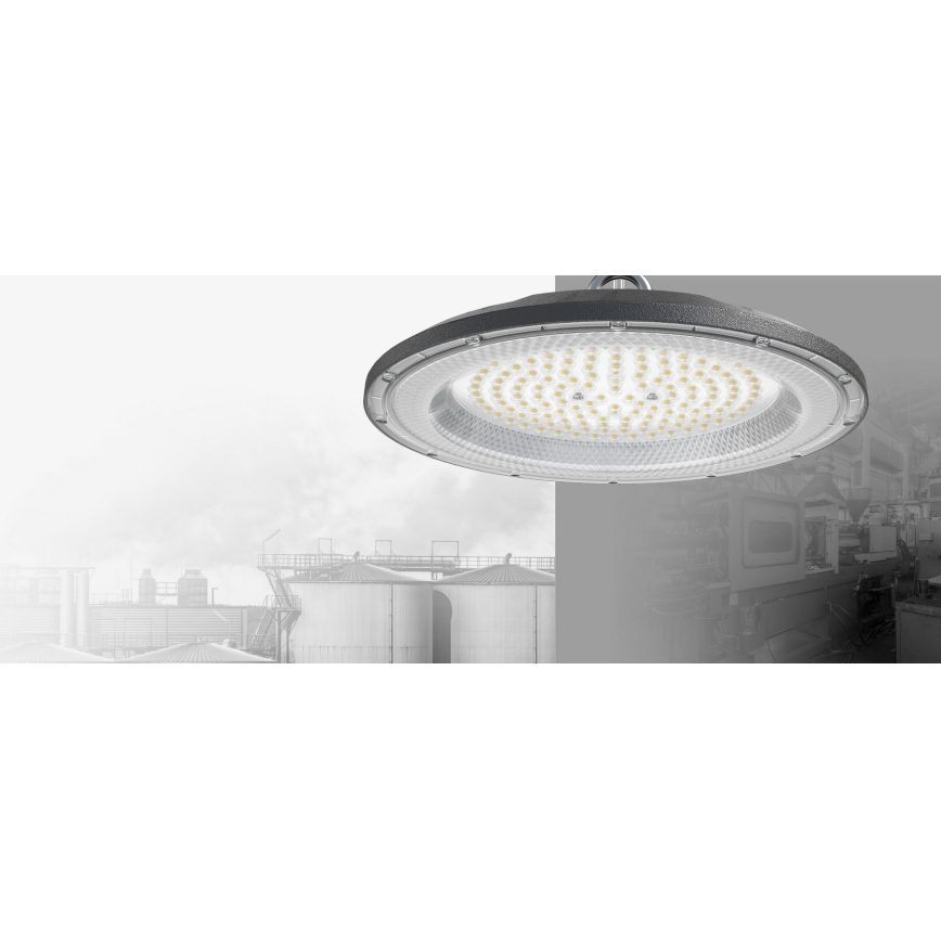 LED Industrijska radna svjetiljka HIGHBAY LED/100W/230V 4500K IP65 siva