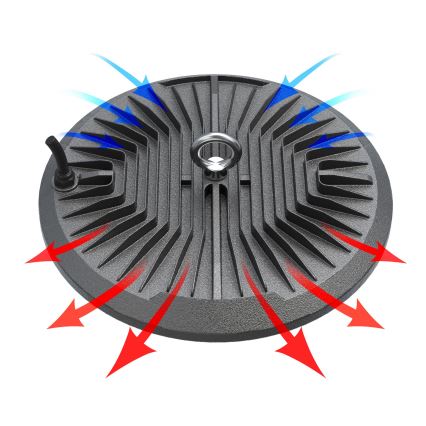 LED Industrijska radna svjetiljka HIGHBAY LED/100W/230V 4500K IP65 siva