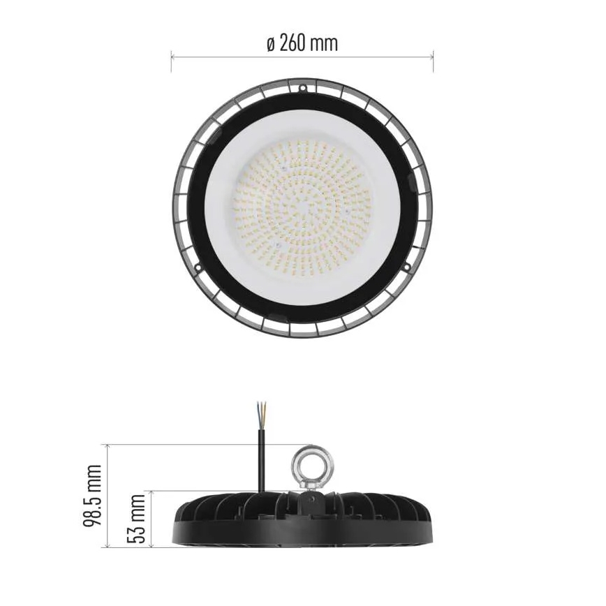 LED industrijska svjetiljka High Bay LED/133W/230V IP65 4000K