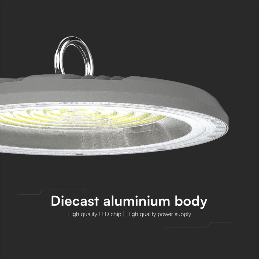 LED Industrijska svjetiljka High Bay LED/150W/230V 3000/4000/6500K IP65 ø 27,7 cm