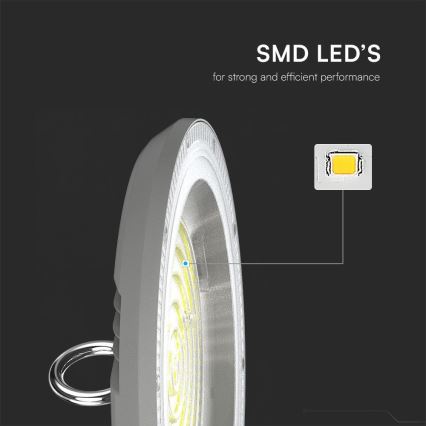 LED Industrijska svjetiljka High Bay LED/150W/230V 3000/4000/6500K IP65 ø 27,7 cm