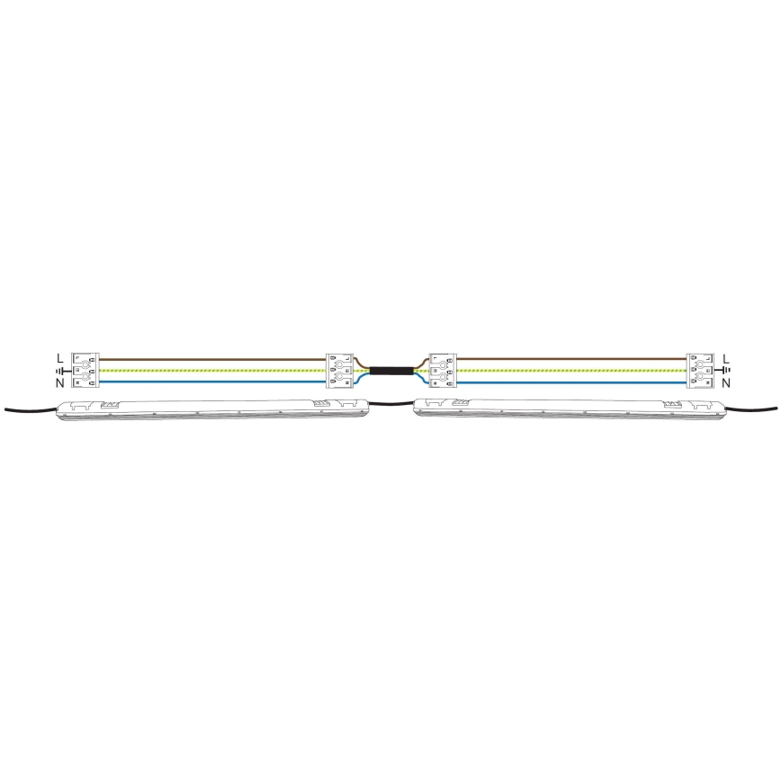 LED Industrijska svjetiljka LED/33W/230V 4000K IP65