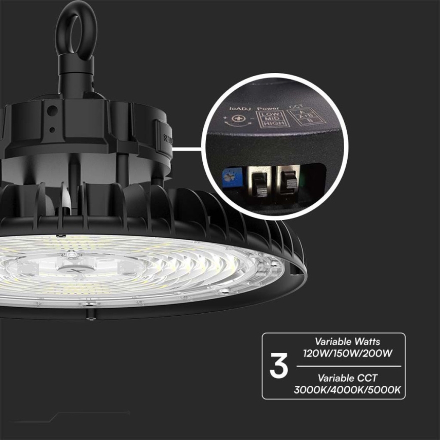 LED Industrijsko svjetlo High Bay LED/200W/230V 3000K/4000K/6000K IP65