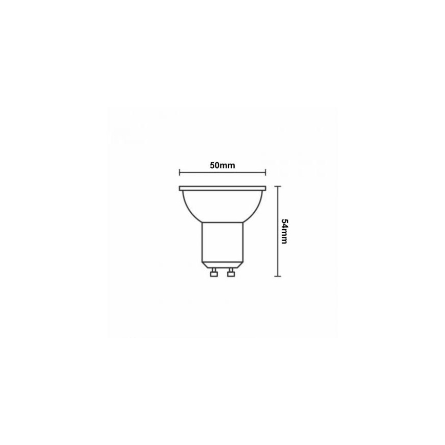 LED Keramička žarulja GU10/9,5W/230V 3000K