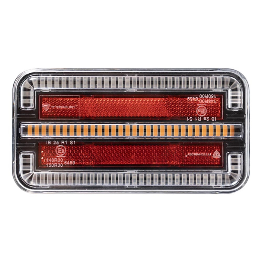 LED Kombinirano svjetlo s dinamičkim pokazivačem smjera LED/12-24V IP65