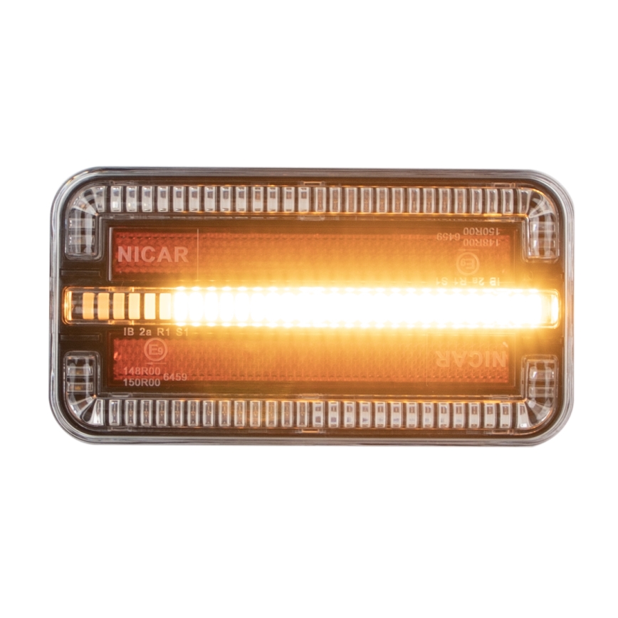LED Kombinirano svjetlo s dinamičkim pokazivačem smjera LED/12-24V IP65