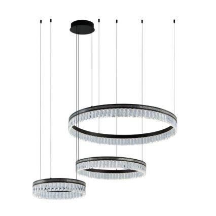 LED kristalni luster na sajli THALIA LED/120W/230V 3000-6000K s mogućnošću prigušivanja + daljinsko upravljanje