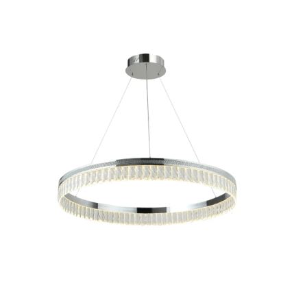 LED kristalni luster s mogućnošću prigušivanja na sajli THALIA LED/55W/230V 3000–6000K Ø 80 cm + daljinski upravljač