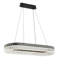 LED kristalni luster s mogućnošću prigušivanja na sajli THALIA LED/50W/230V 3000-6000K + daljinsko upravljanje