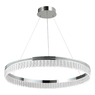 LED kristalni luster s mogućnošću prigušivanja na sajli THALIA LED/55W/230V 3000–6000K Ø 80 cm + daljinski upravljač
