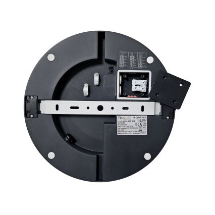 LED Stropna svjetiljka za kupaonicu sa senzorom ELLÉ LED/24W/230V 3000/4000/6500K pr. 26 cm IP54 antracit