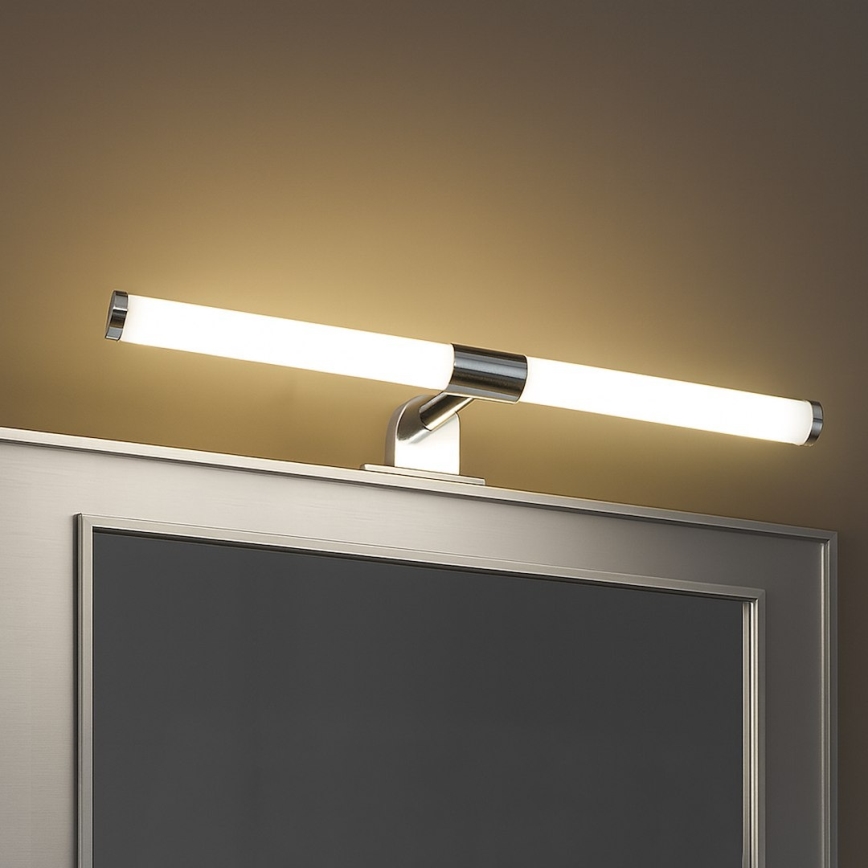 LED kupaonska rasvjeta za ogledalo 2 u 1 APA LED/6W/230V 40 cm IP44 sjajni krom
