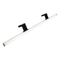 LED kupaonska rasvjeta za ogledalo MIRROR LED/12W/230V 80 cm IP44 crna