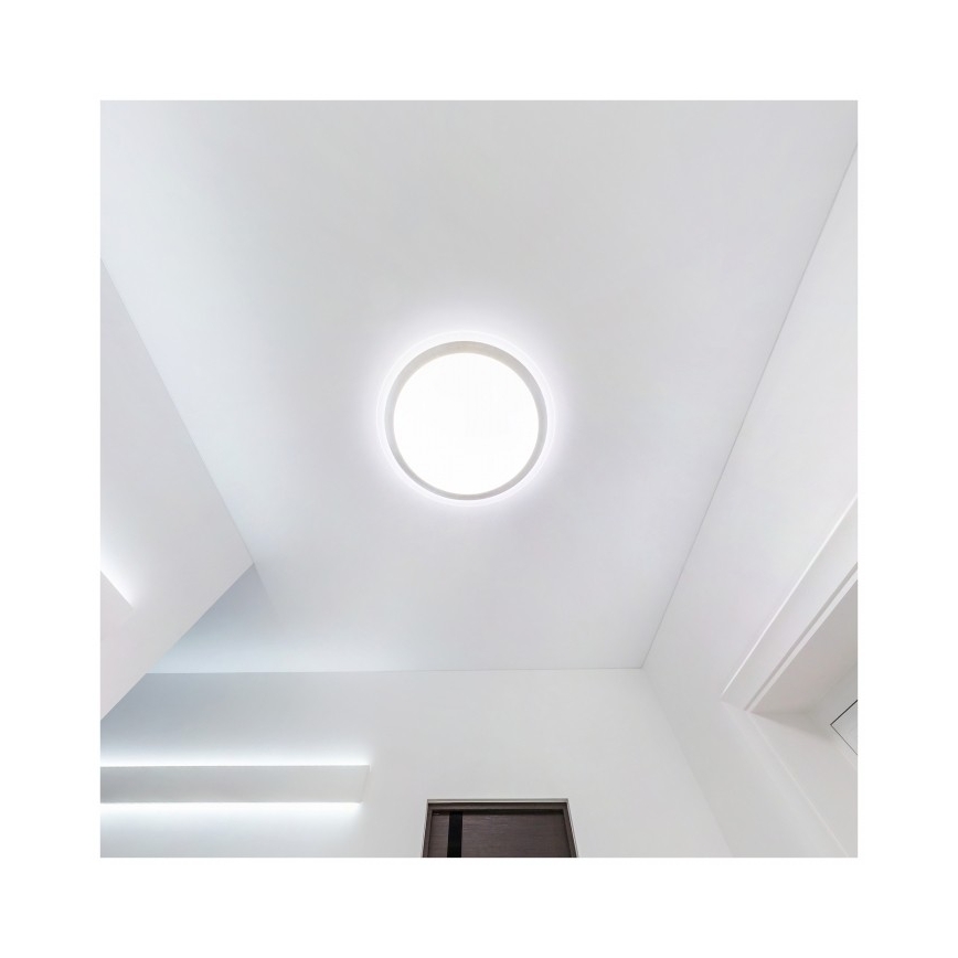 LED stropna svjetiljka za kupaonicu DEFENDER LED/12/18/24W/230V 3000/4000/6500K IP65 promjer 30 cm bijela