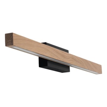 LED Kupaonska zidna svjetiljka AQUAVIVA LED/9W/230V 60 cm IP44 hrast