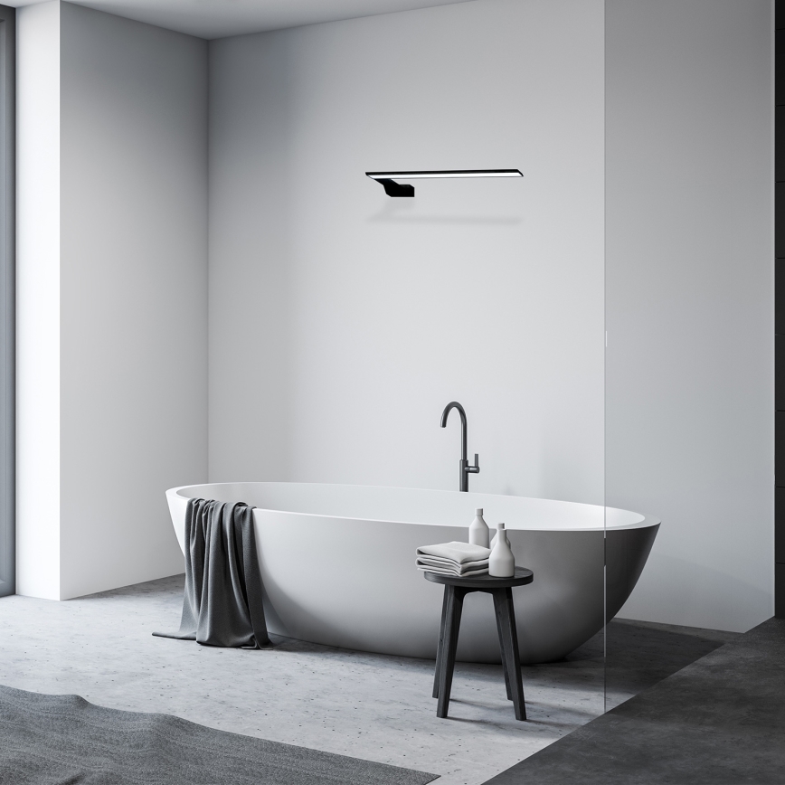 LED kupaonska zidna svjetiljka SHINE LED/11W/230V 45 cm IP44 crna