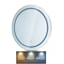 LED Kupaonsko ogledalo s pozadinskim osvjetljenjem LED/25W/230V 3000/4000/6400K IP44