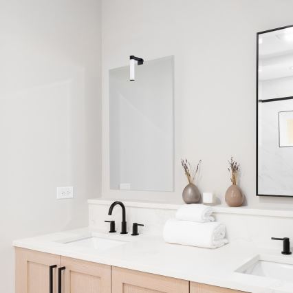 LED kupaonsko osvjetljenje za ogledalo APA MINI LED/4W/230V IP44 crna