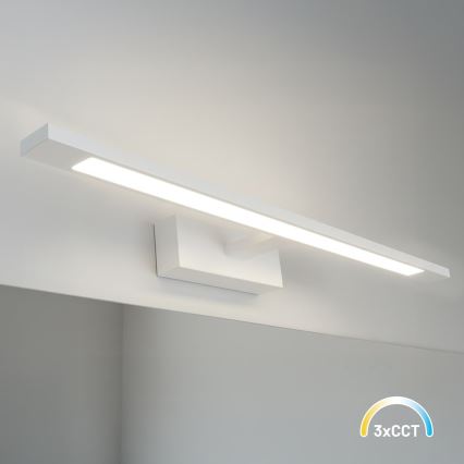 LED kupaonsko osvjetljenje za ogledalo KLIMT LED/12W/230V 3000/4000/6000K 60 cm IP44 bijela