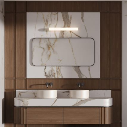 LED osvjetljenje za kupaonsko ogledalo LINEA LED/12W/230V 3000/4000/6000K IP44 61 cm zlatna