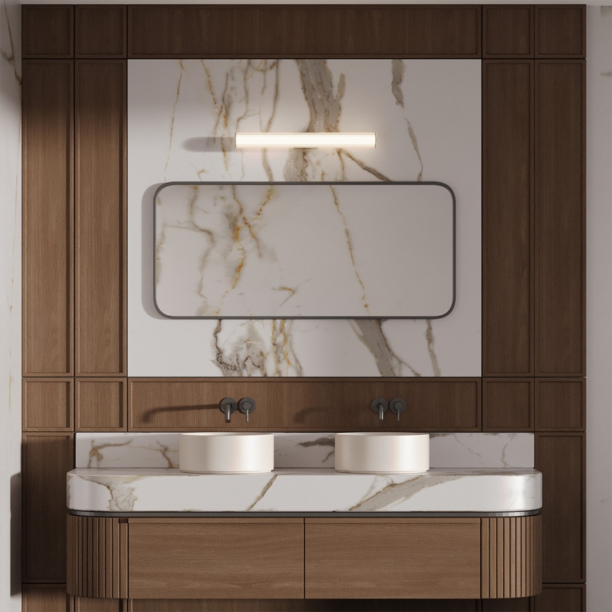 LED osvjetljenje za kupaonsko ogledalo LINEA LED/12W/230V 3000/4000/6000K IP44 61 cm zlatna