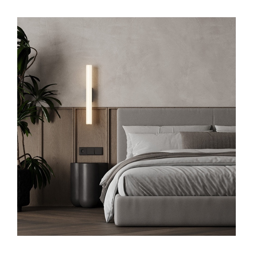 LED kupaonsko osvjetljenje za ogledalo LINEA LED/8W/230V 3000/4000/6000K IP44 45 cm matni krom