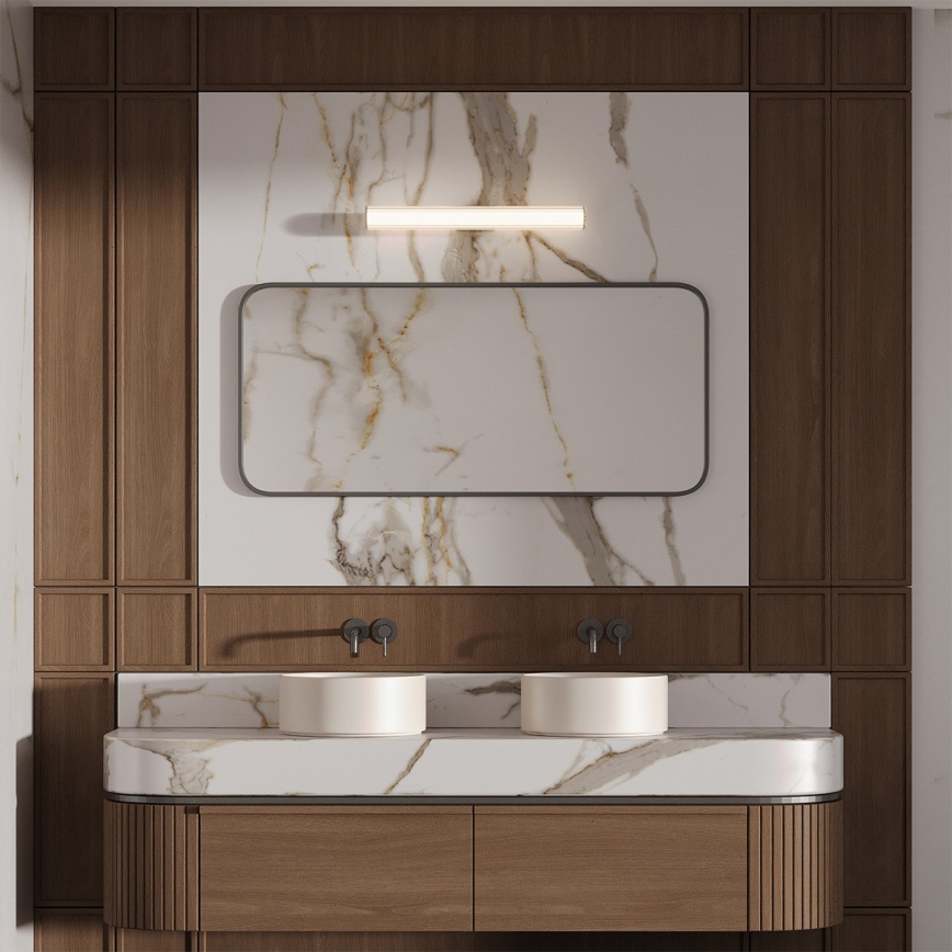 LED svjetlo za kupaonsko ogledalo LINEA LED/8W/230V 3000/4000/6000K IP44 45 cm zlatno