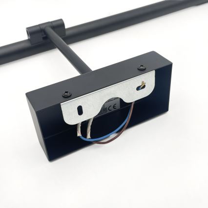 LED kupaonsko osvjetljenje za ogledalo MIRROR, 8 W, 230 V, 4000 K, IP44, 60 cm, crno