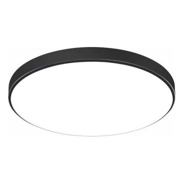 LED kupaonsko stropno svjetlo LOGAN LED/20W/230V 6000K IP44 Ø 26 cm crna